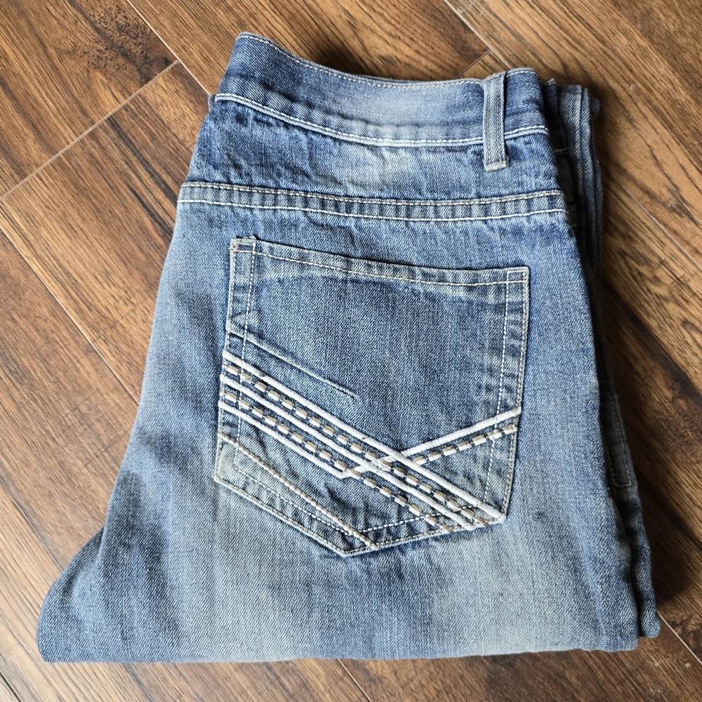 Men's Straight Indigo Jeans